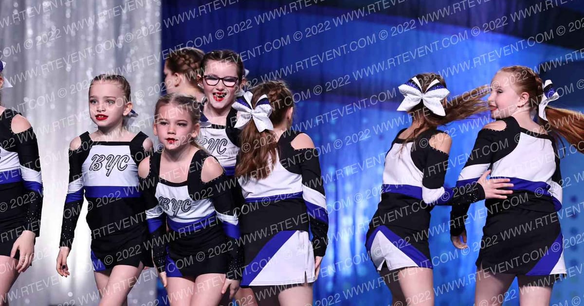 Bath Youth Cheerleading Mini Glitz · Lake Erie National Cheer and Dance Championships