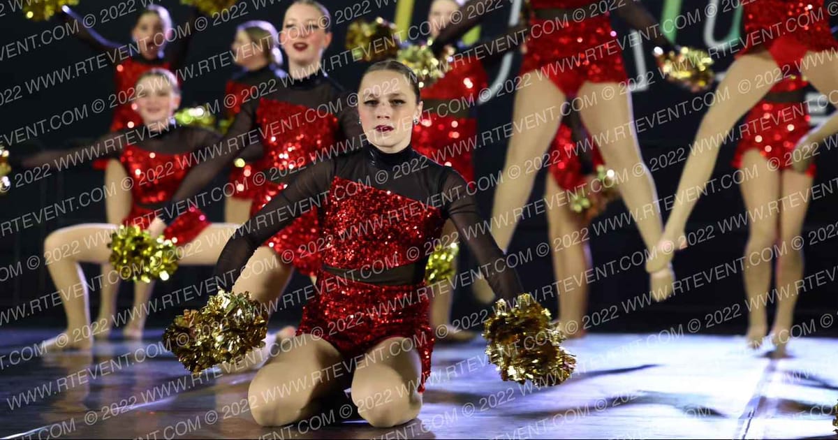 Ultimate Dance & Cheer Junior Large Pom · ONE UP DANCE GROOVE