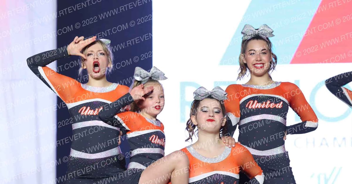 United Tumbling and Cheer Junior Snipers · The West Regional Summit