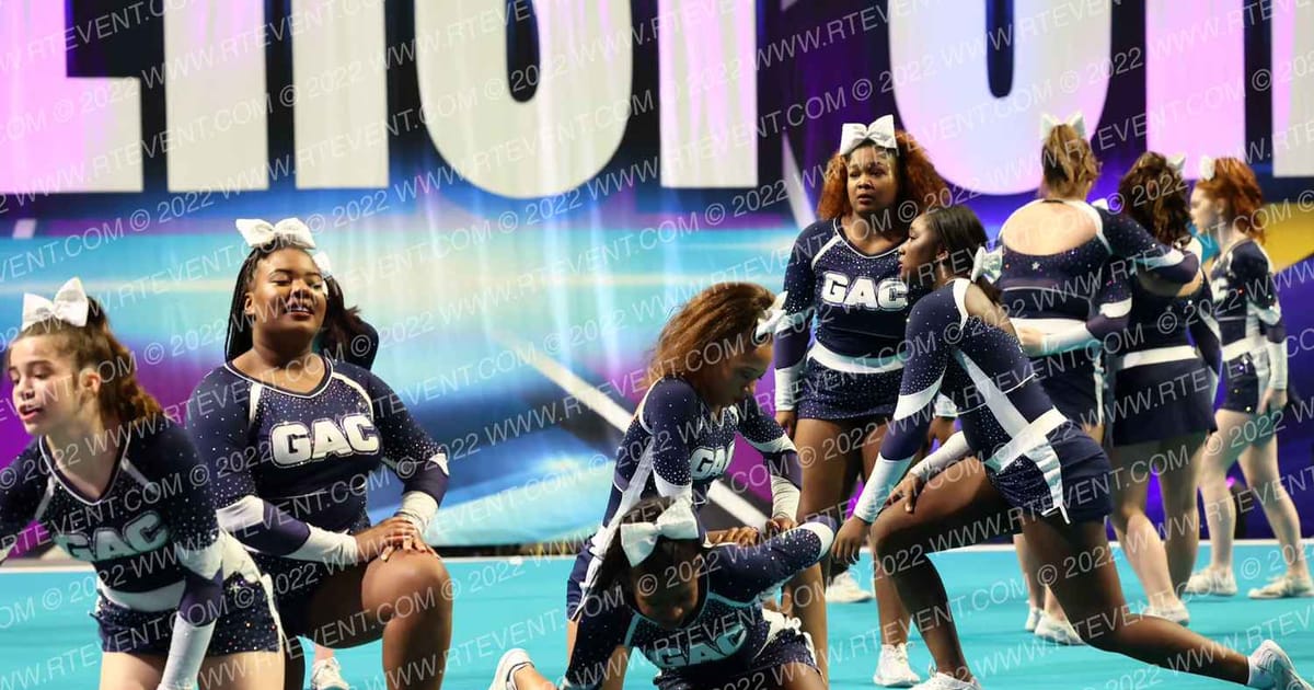 Greensboro All Star Cheerleading Black Diamonds · CHEERSPORT WinstonSalem