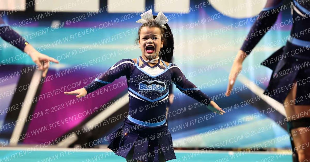 Blue Ridge Cheer Company Miss Indigo · CHEERSPORT WinstonSalem
