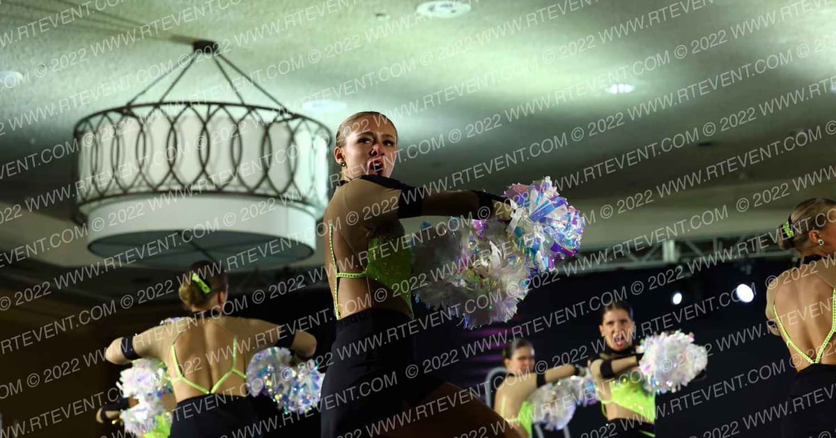 Peach State All Stars Senior Peaches Pom · ONE UP DANCE GROOVE
