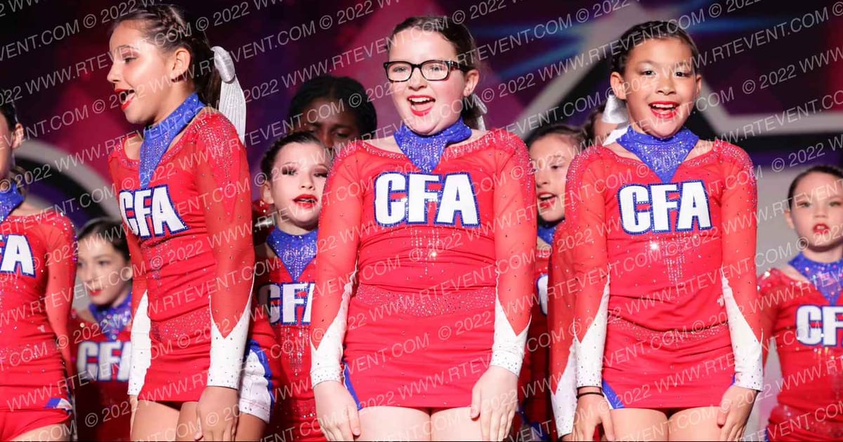 Cheer Florida All Stars Angels · ONE UP Delta A