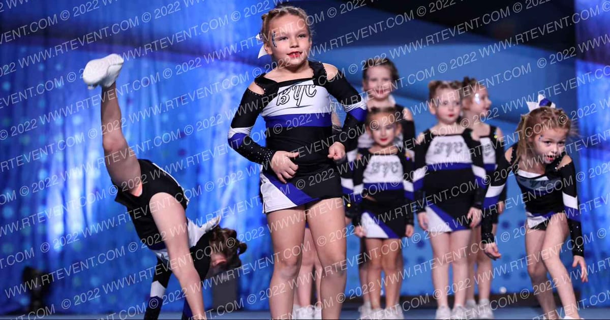 Bath Youth Cheerleading Tiny Twinkles · Lake Erie National Cheer and Dance Championships