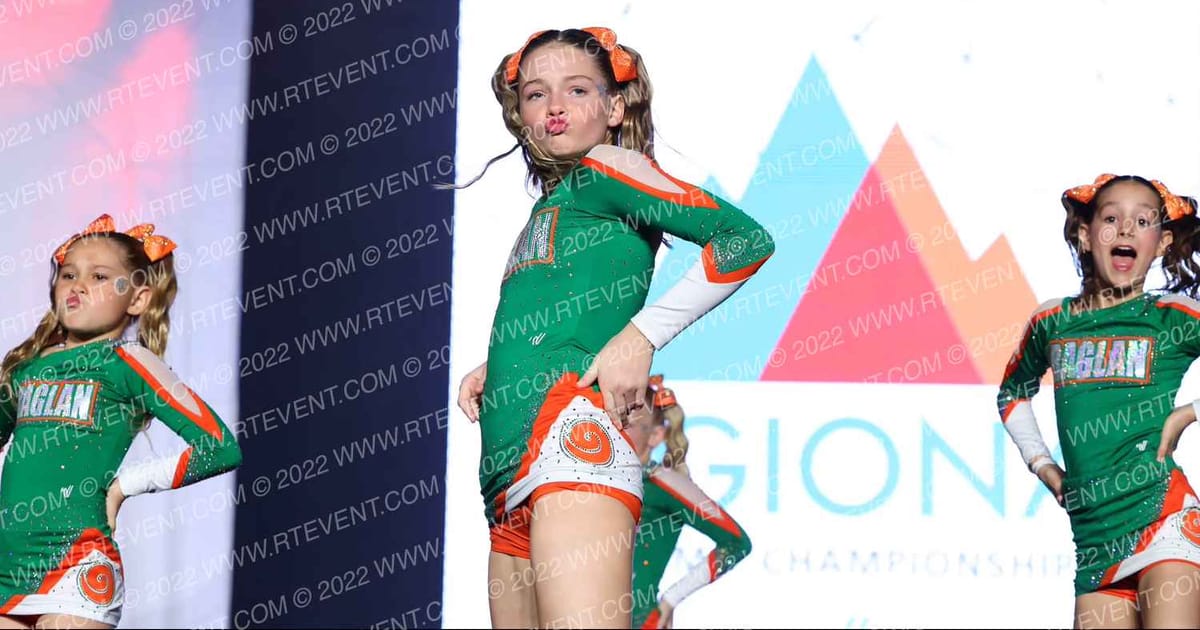 Raglan Coast Cheer Glitter · The West Regional Summit