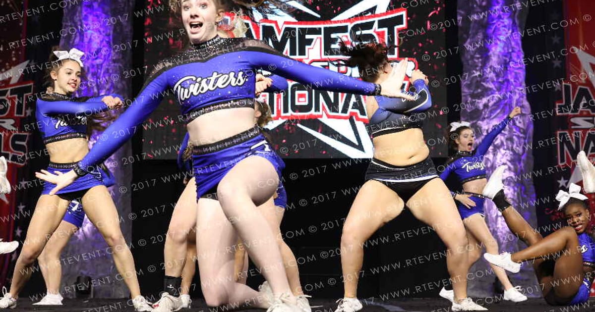 Maryland Twisters Virginia Fourcast · JAMFest Cheer Super Nationals