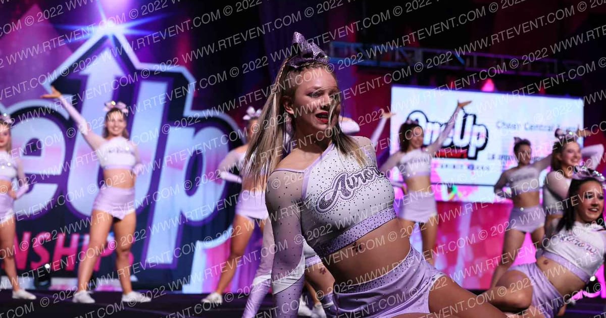 Cheer Central Suns Lady Aurora · ONE UP GOEX