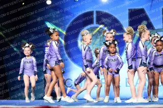 PKR Athletics Cheer Tiny Blizzard