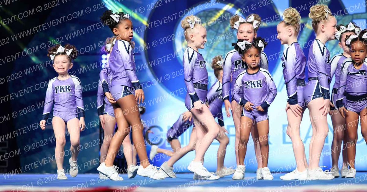 PKR Athletics Cheer Tiny Blizzard · The One Finals Virginia