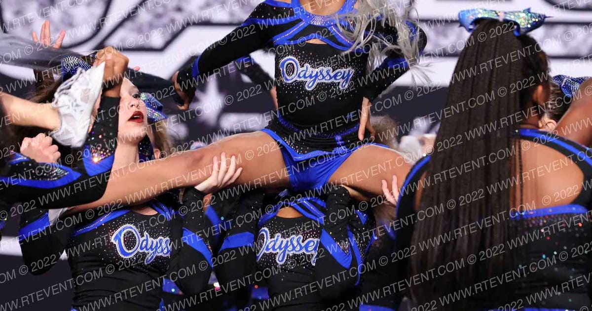 Odyssey Cheer Company Miss Storm · The US Finals Galveston