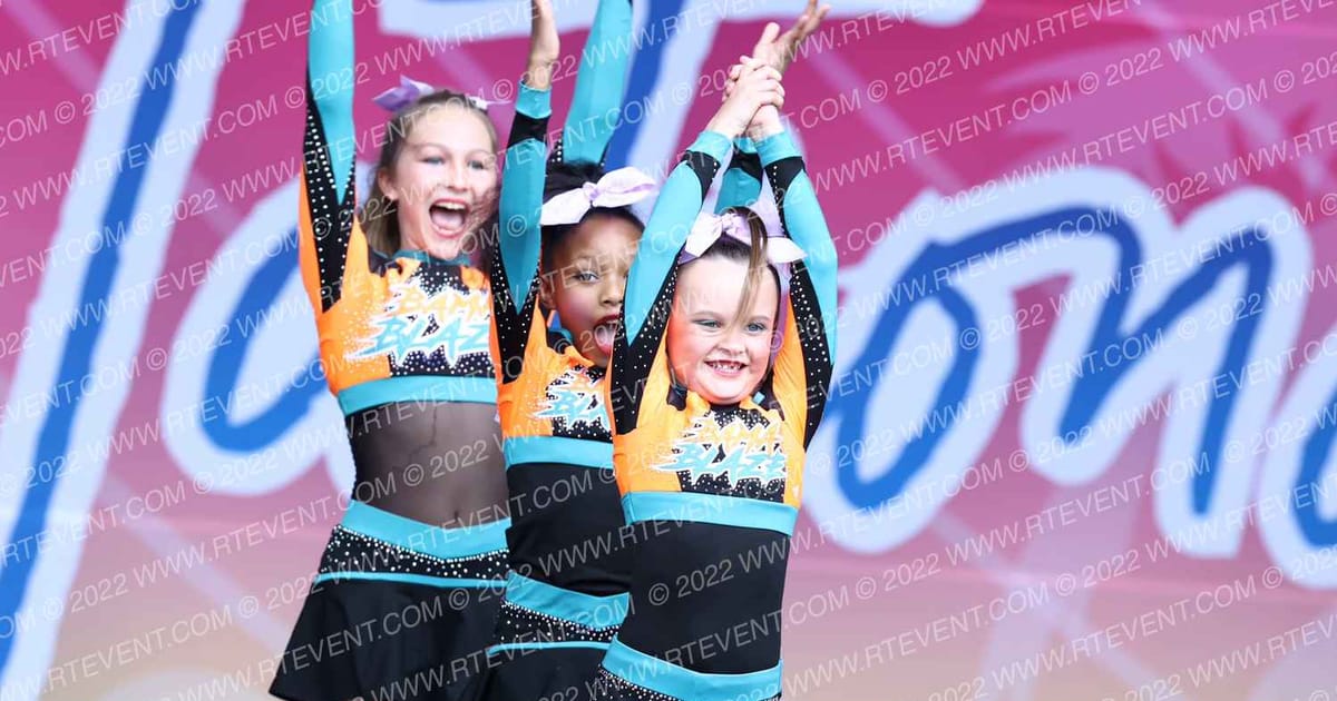 Bama Blaze Elite Cheer Flame · Deep South Beach Nationals