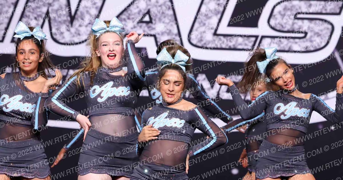 Apex Cheer Jr. Gold · The US Finals Galveston