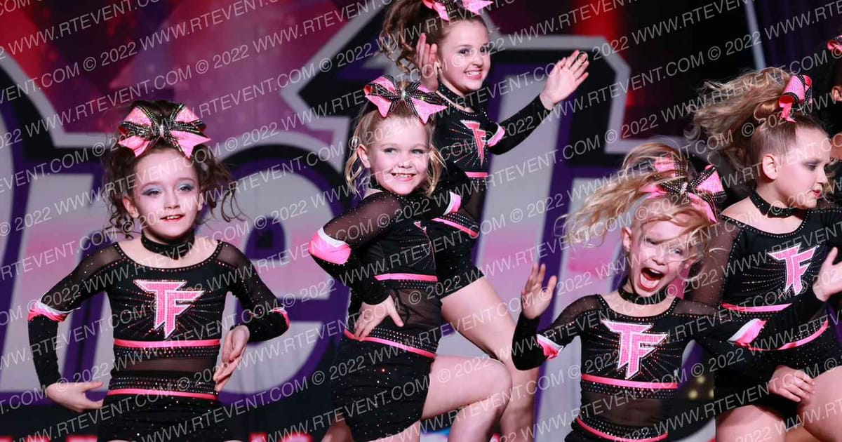 Titanium Force Cheer Pink Ladies · ONE UP Delta A