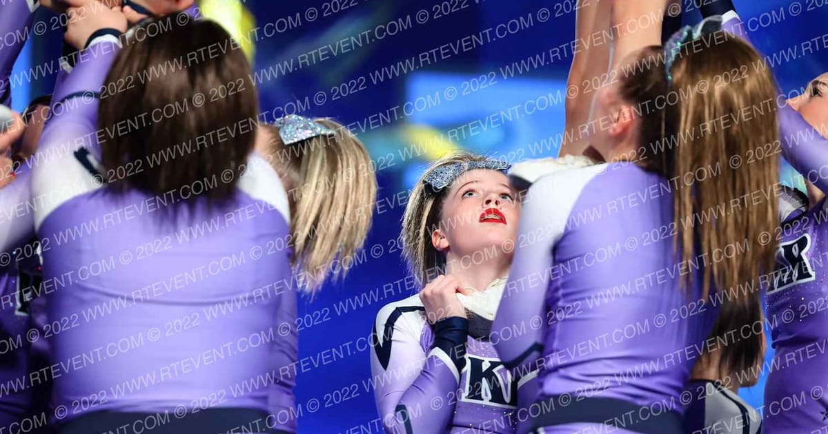PKR Athletics Cheer Blue Frost · The One Finals Virginia