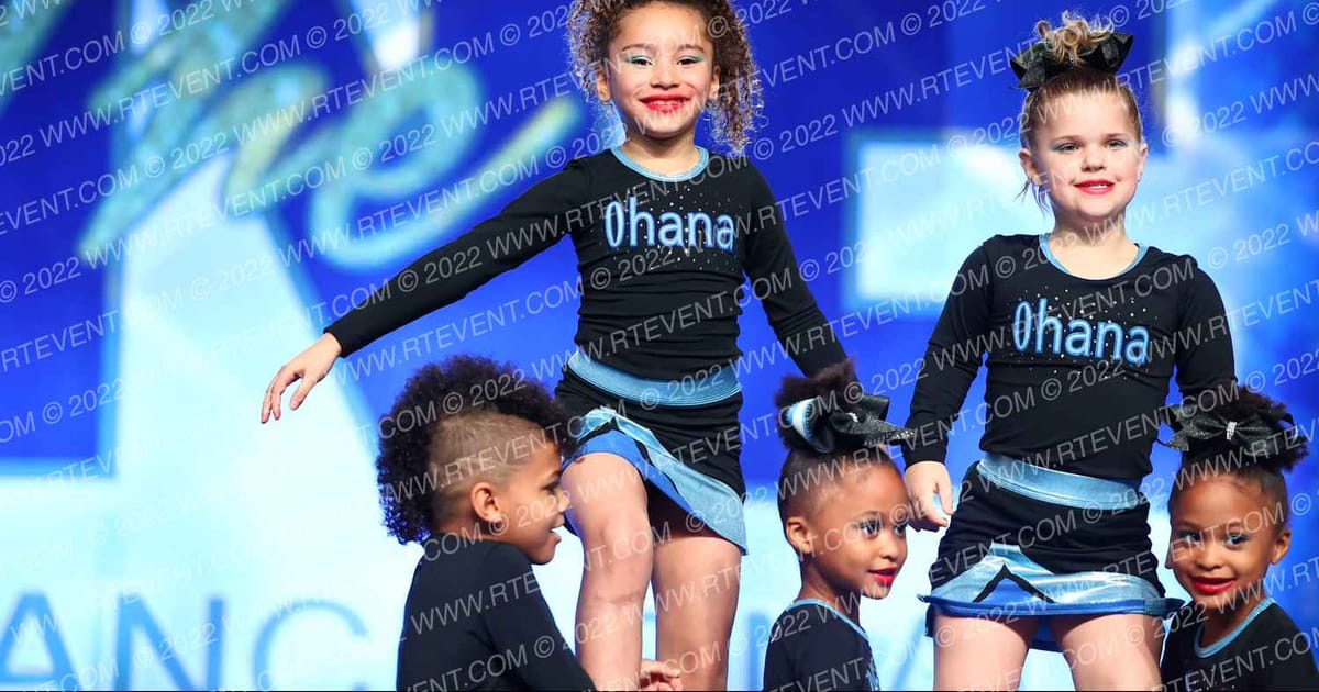 Columbus Ohana Cheer Tiny Images · The One Finals Virginia