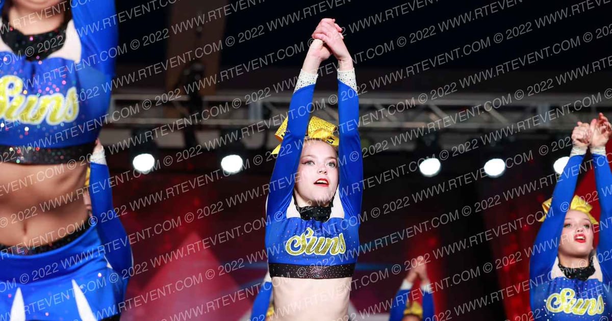 Cheer Central Suns Halo · ONE UP Delta D