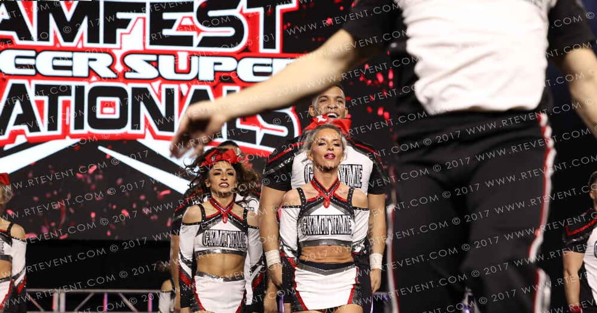GymTyme All-Stars Chrome · JAMFest Cheer Super Nationals