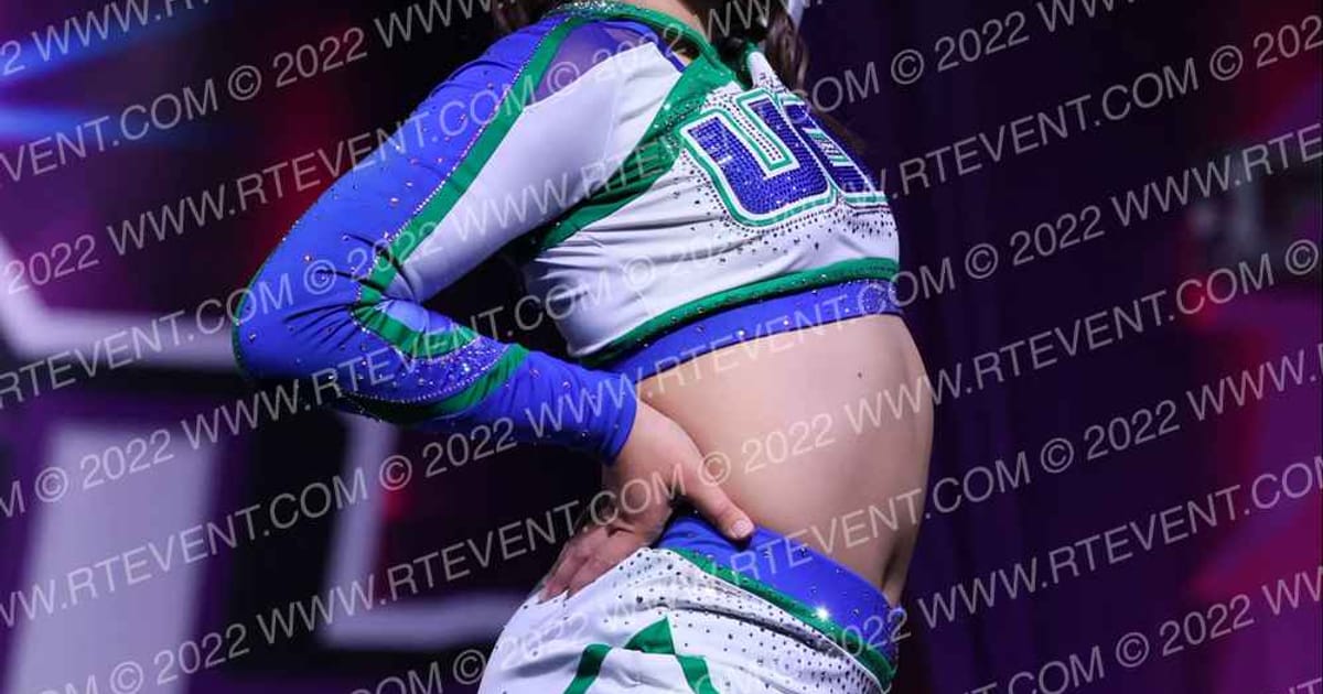 University Cheer Force Tsunami · ONE UP GOEX