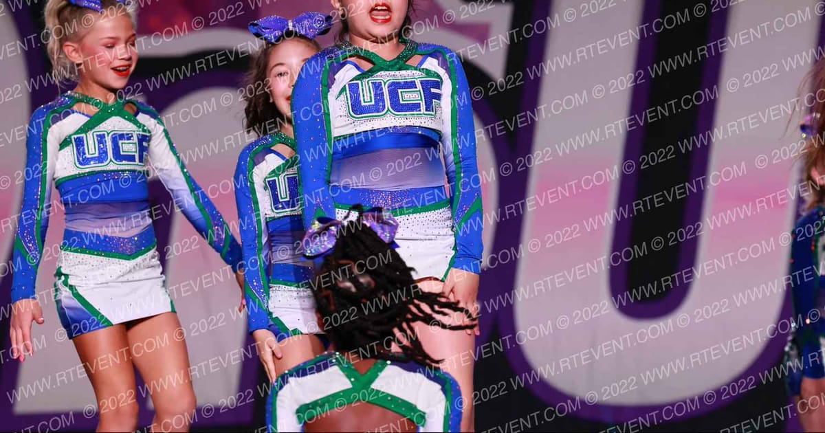 University Cheer Force Mini Monsoon · ONE UP Delta A