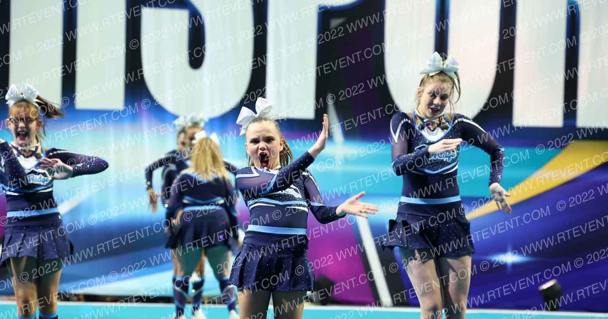 Blue Ridge Cheer Company Electric Envy · CHEERSPORT WinstonSalem