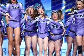 PKR Athletics Cheer Purple Rain