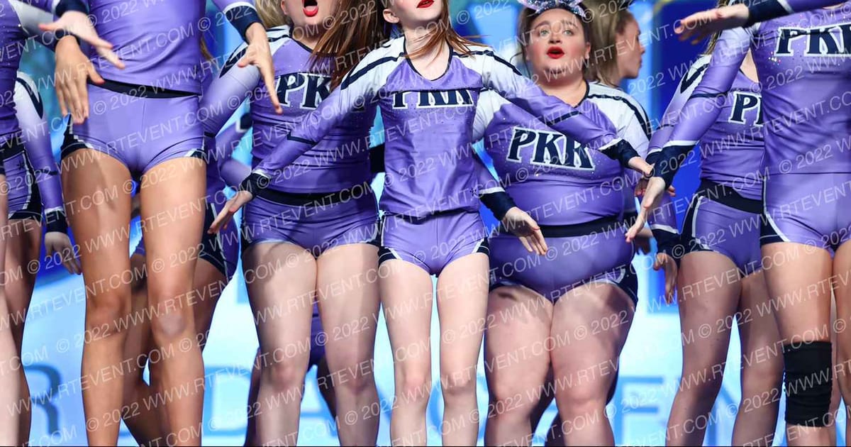 PKR Athletics Cheer Purple Rain · The One Finals Virginia