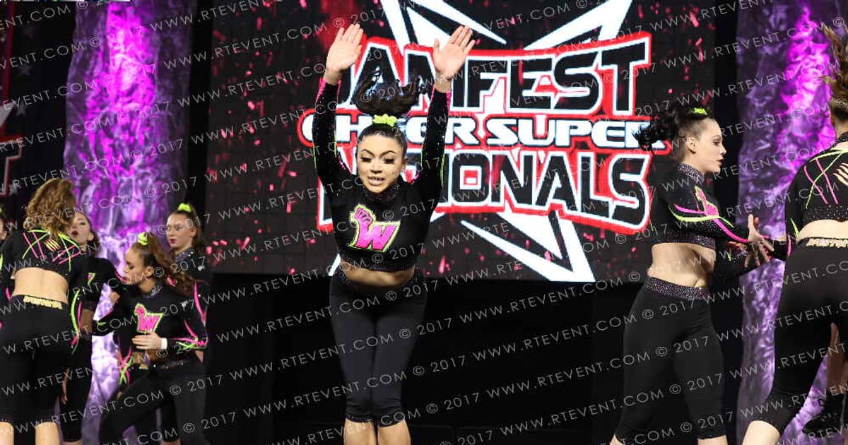 Westside Cougars All Stars Pink Envy · JAMFest Cheer Super Nationals