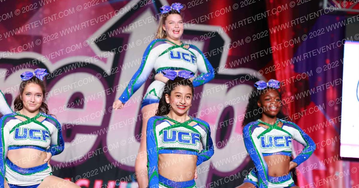 University Cheer Force Black Ice · ONE UP Delta D