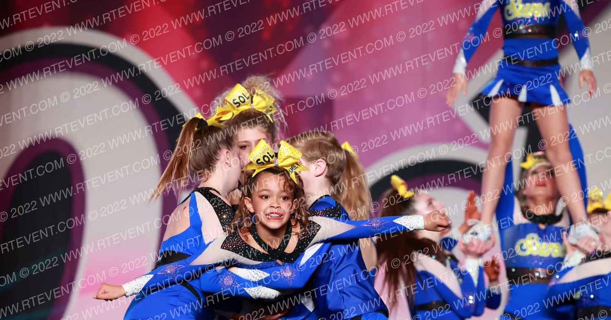 Cheer Central Suns Sol · ONE UP Delta D