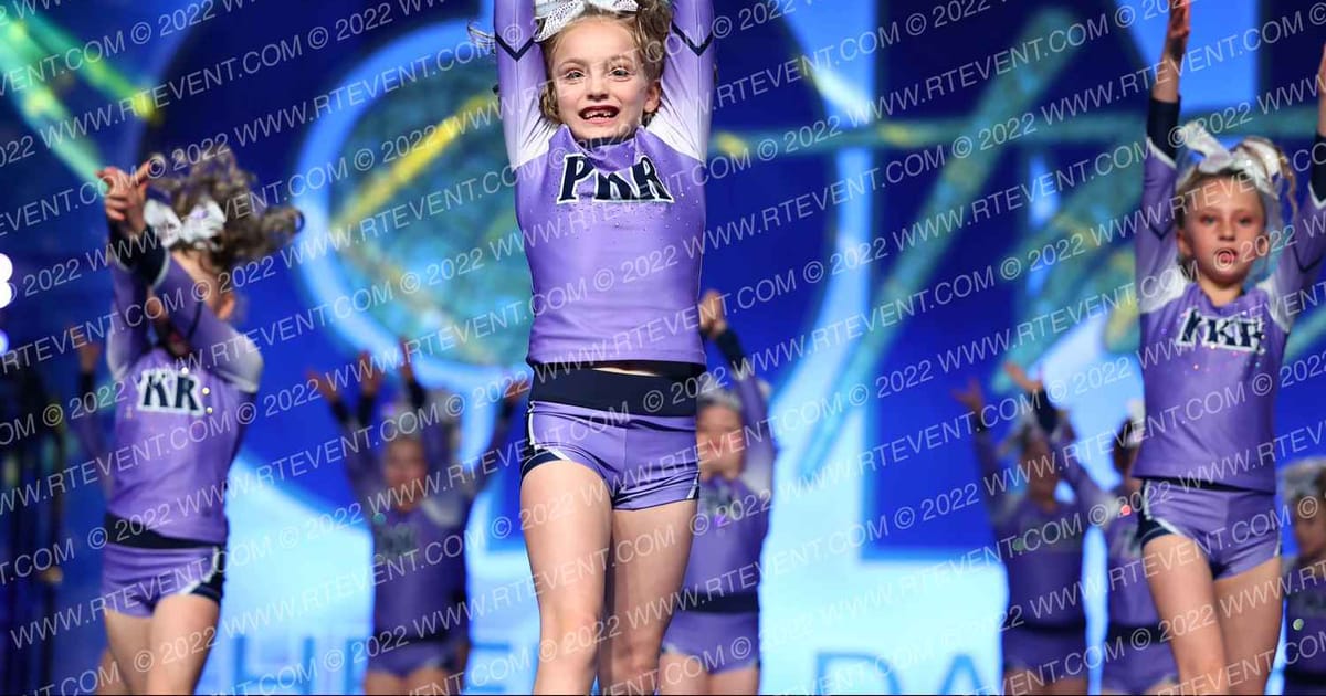 PKR Athletics Cheer Purple Thunder · The One Finals Virginia