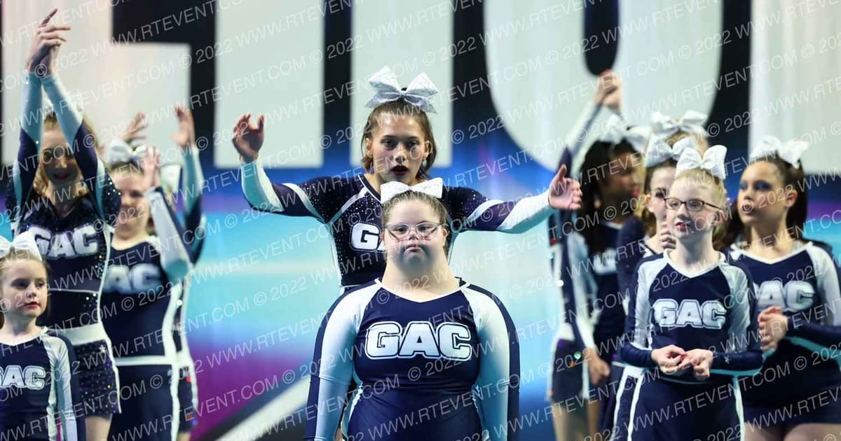Greensboro All Star Cheerleading Sapphires · CHEERSPORT WinstonSalem