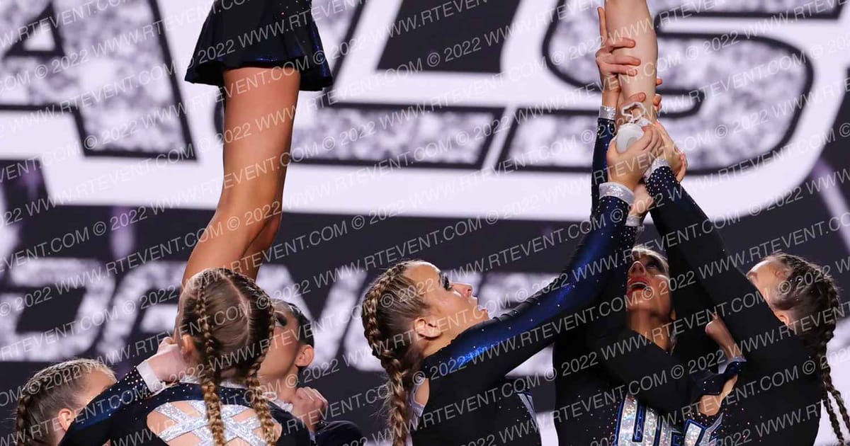 United Elite Cheer RIOT · The US Finals Galveston