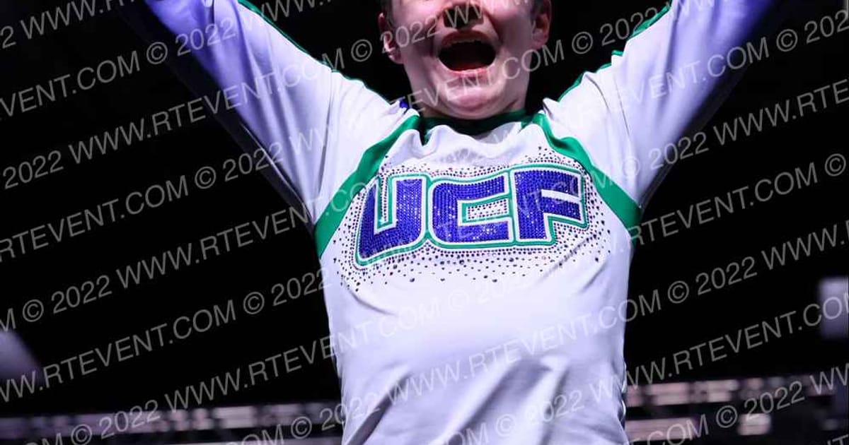 University Cheer Force Firestorm · ONE UP GOEX