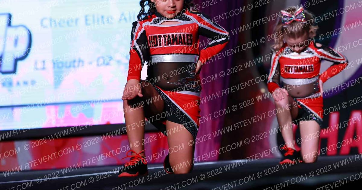 Cheer Elite All Stars Hot Tamales · ONE UP Delta A