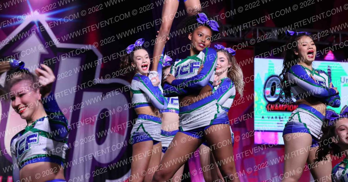 University Cheer Force Weather Girlz · ONE UP GOEX