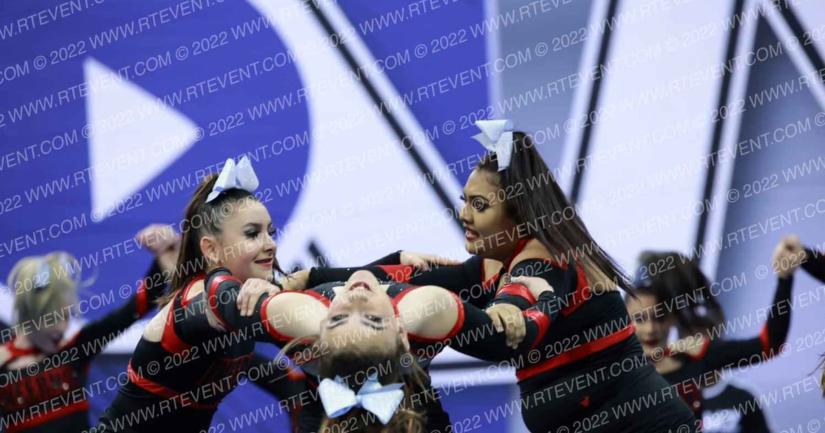 OAKDALE INFERNO CHEER BLACK ICE · Northern California Challenge Cup