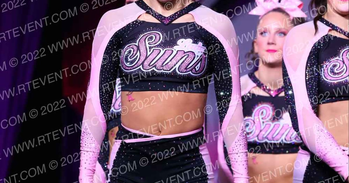 Cheer Central Suns Lady Suns · ONE UP GOEX