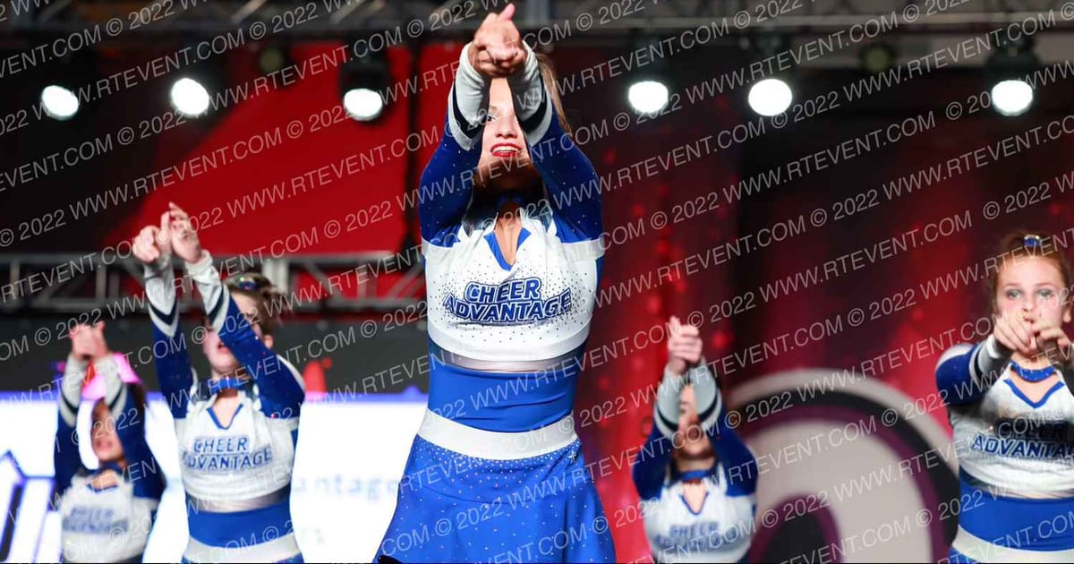 Cheer Advantage All Stars TOPAZ · ONE UP Delta D