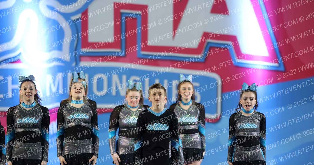Cheer Militia All Stars Blue Angels · Aloha York Showdown