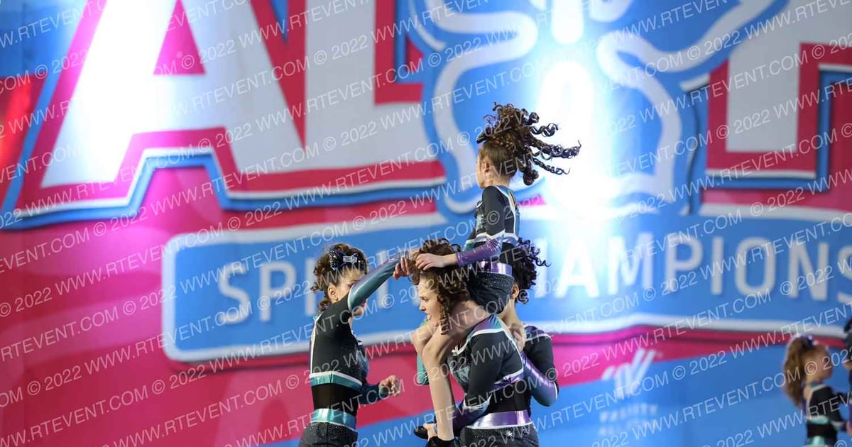 Galaxy Cheer LLC Luminosity · Aloha York Showdown