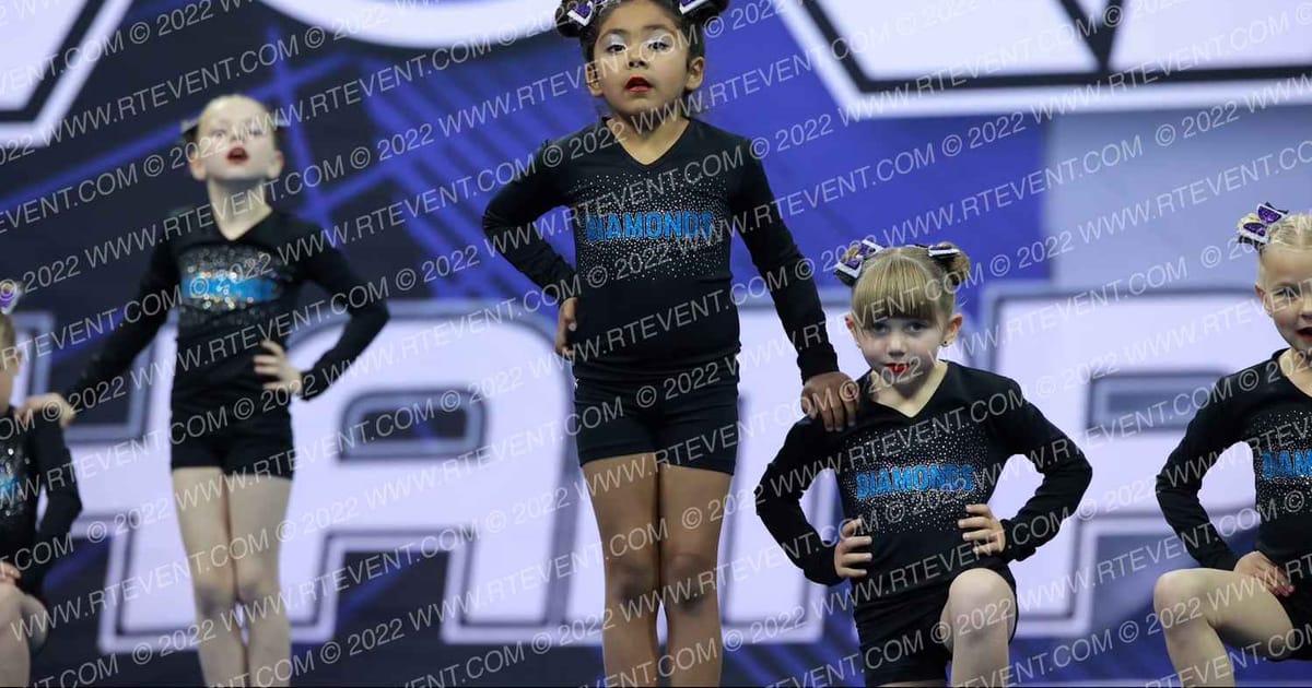 RILEYS CHEER ACADEMY TINY DIAMONDS · Northern California Challenge Cup