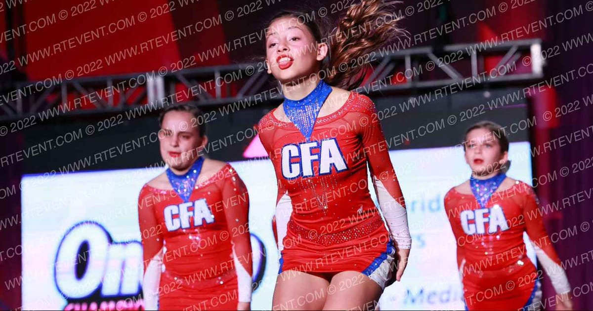 Cheer Florida All Stars Unicorns · ONE UP Delta A