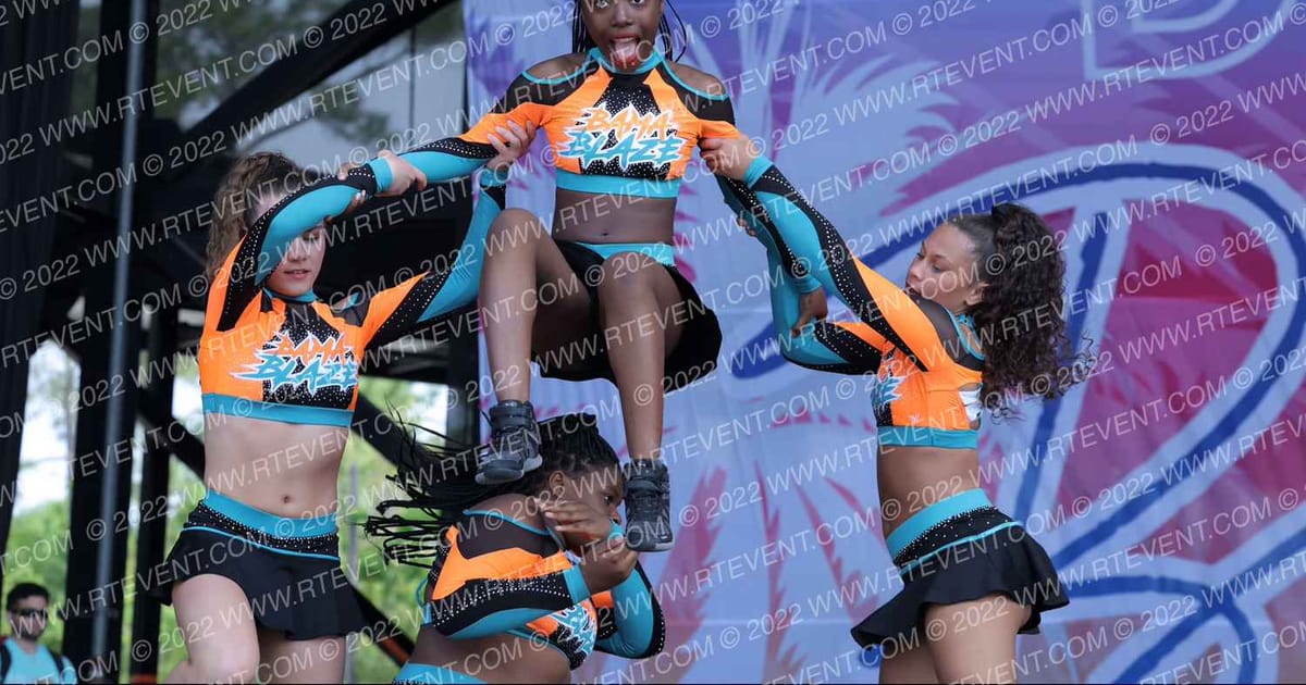 Bama Blaze Elite Cheer Smoke · Deep South Beach Nationals