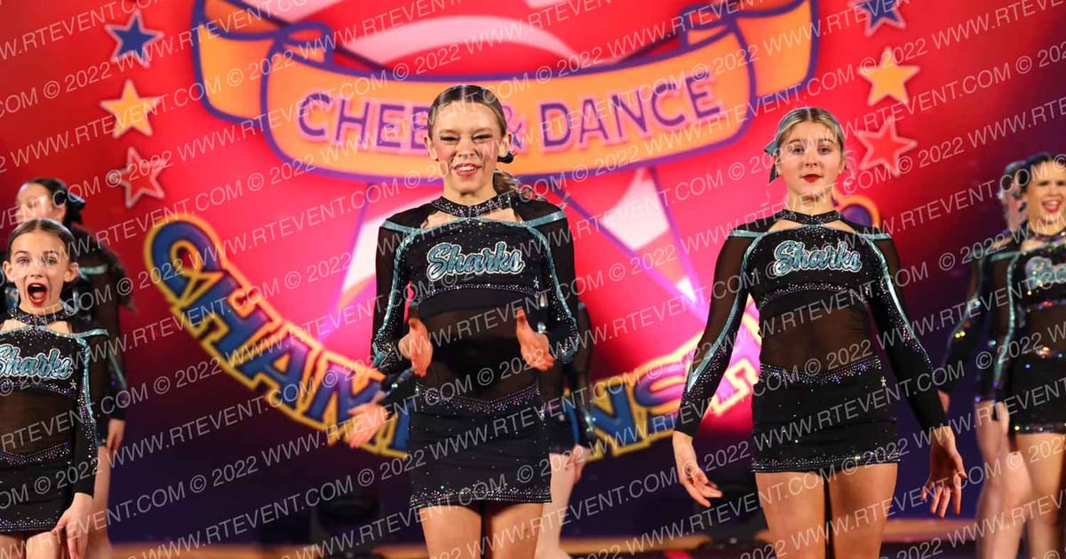 Cheer Sport Sharks-New England Sh4rk Bite · The American Legacy Springfield Nationals