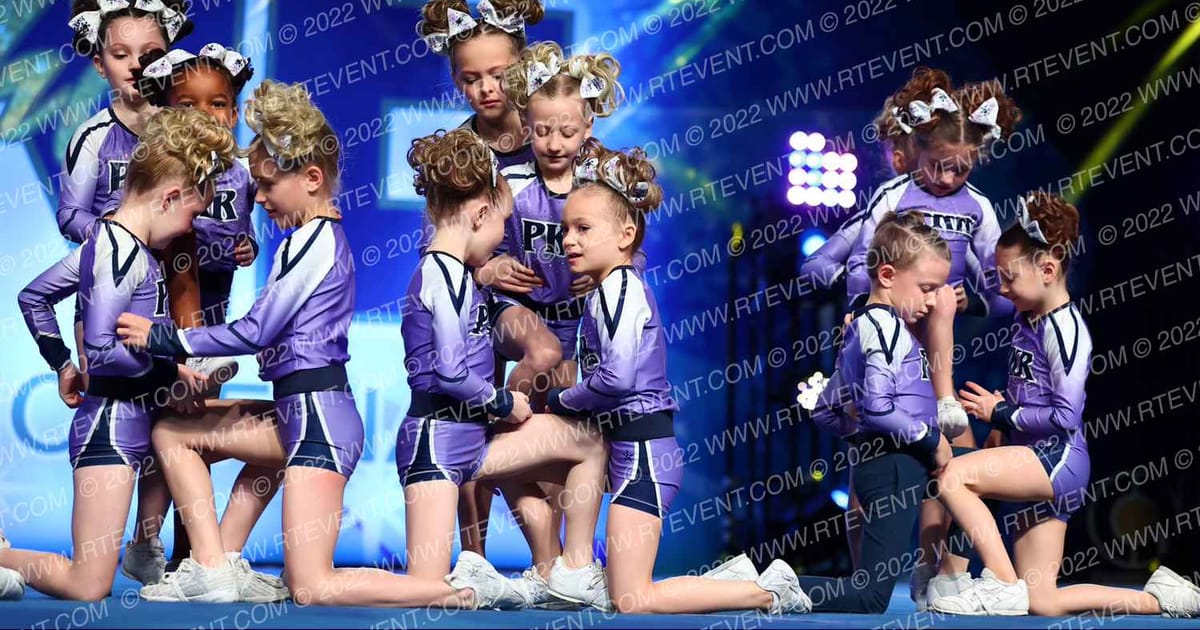 PKR Athletics Cheer Tiny Blizzard · The One Finals Virginia