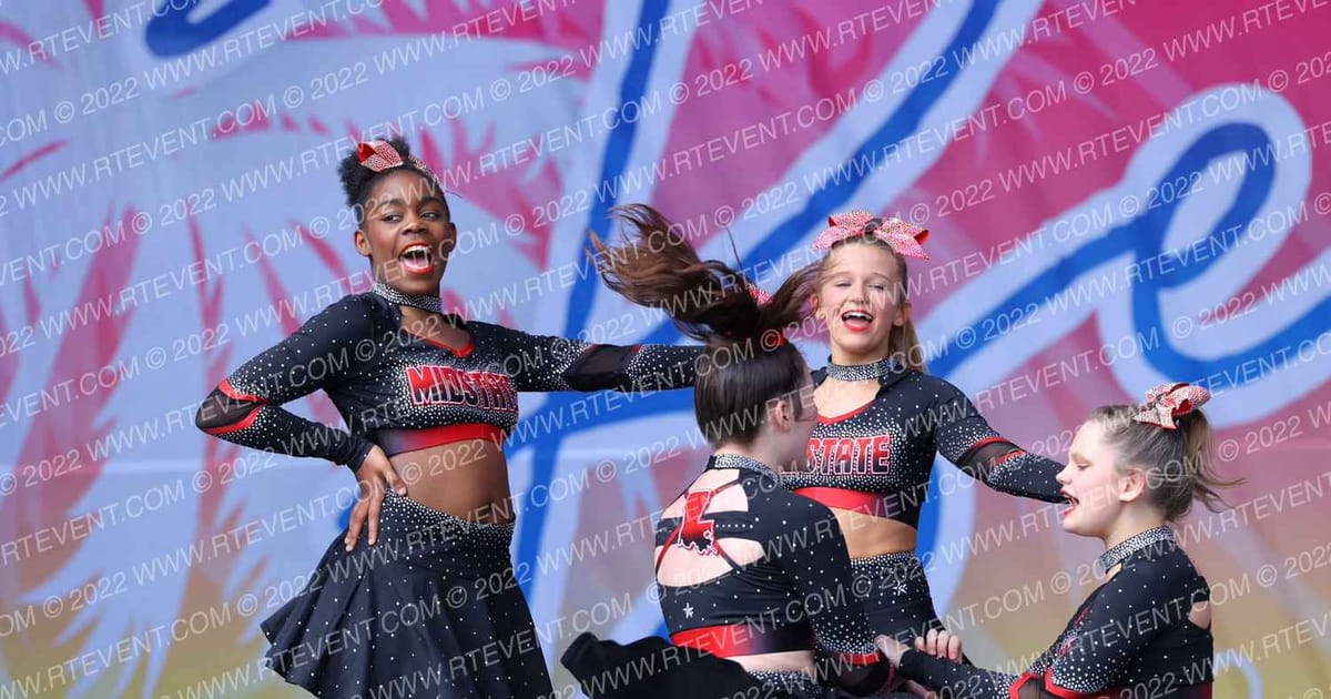 Midstate All stars Lady Lightning · Deep South Beach Nationals
