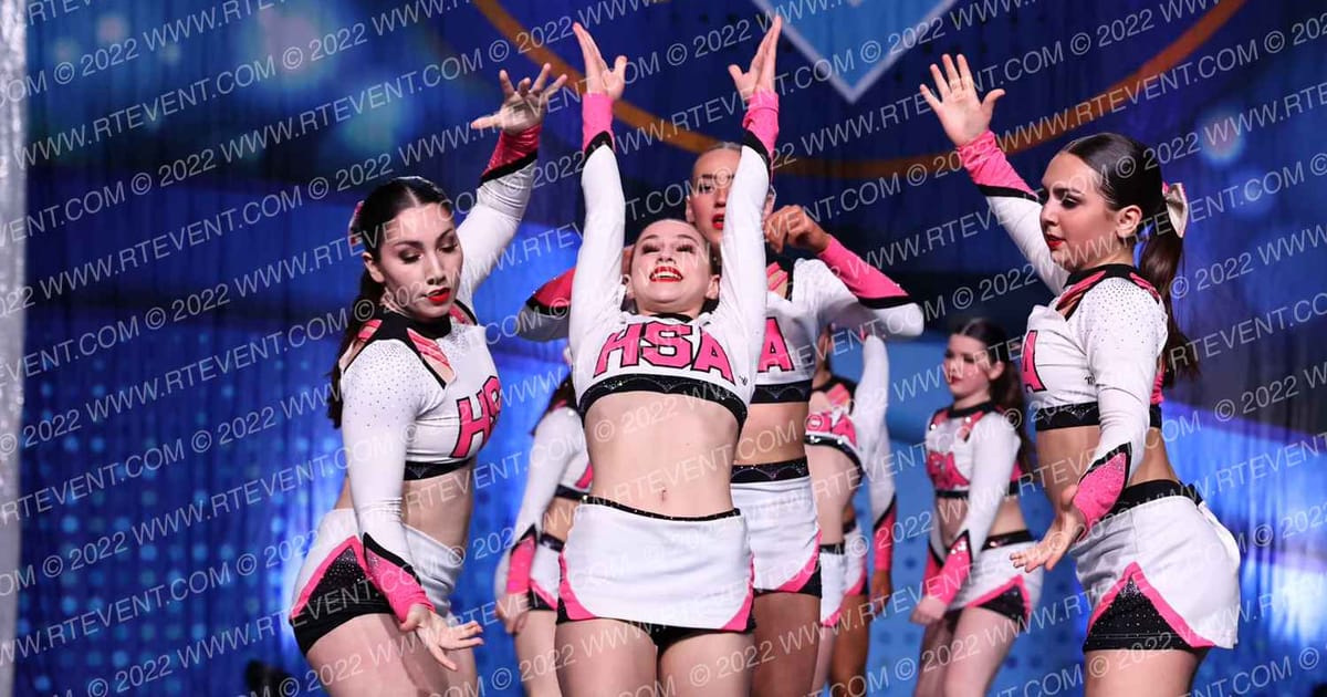 Hott-Shot All-Star Cheerleaders Hott Shot Seniors · Lake Erie National Cheer and Dance Championships