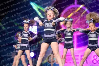 PKR Athletics Cheer White Lightning