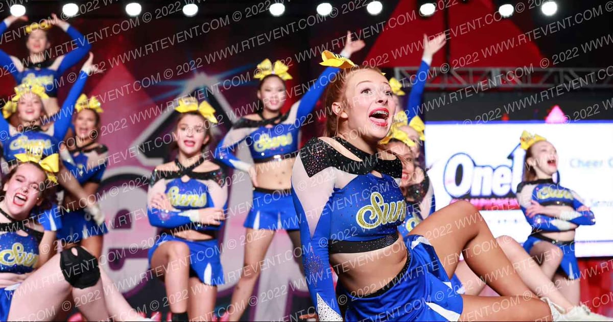 Cheer Central Suns Halo · ONE UP Delta D