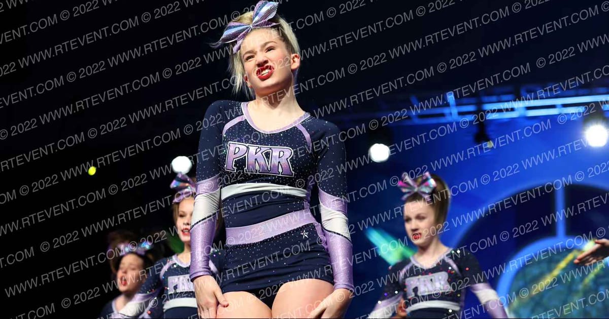 PKR Athletics Cheer Purple Ice · The One Finals Virginia